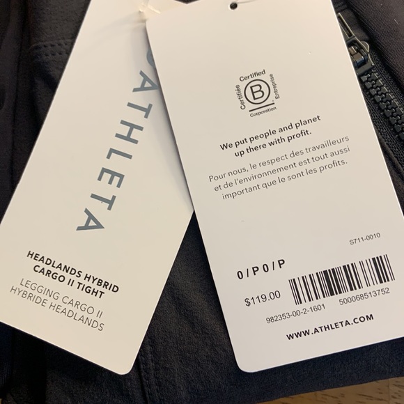 ATHLETA Headlands Hybrid Cargo II Tight - Picture 4 of 5